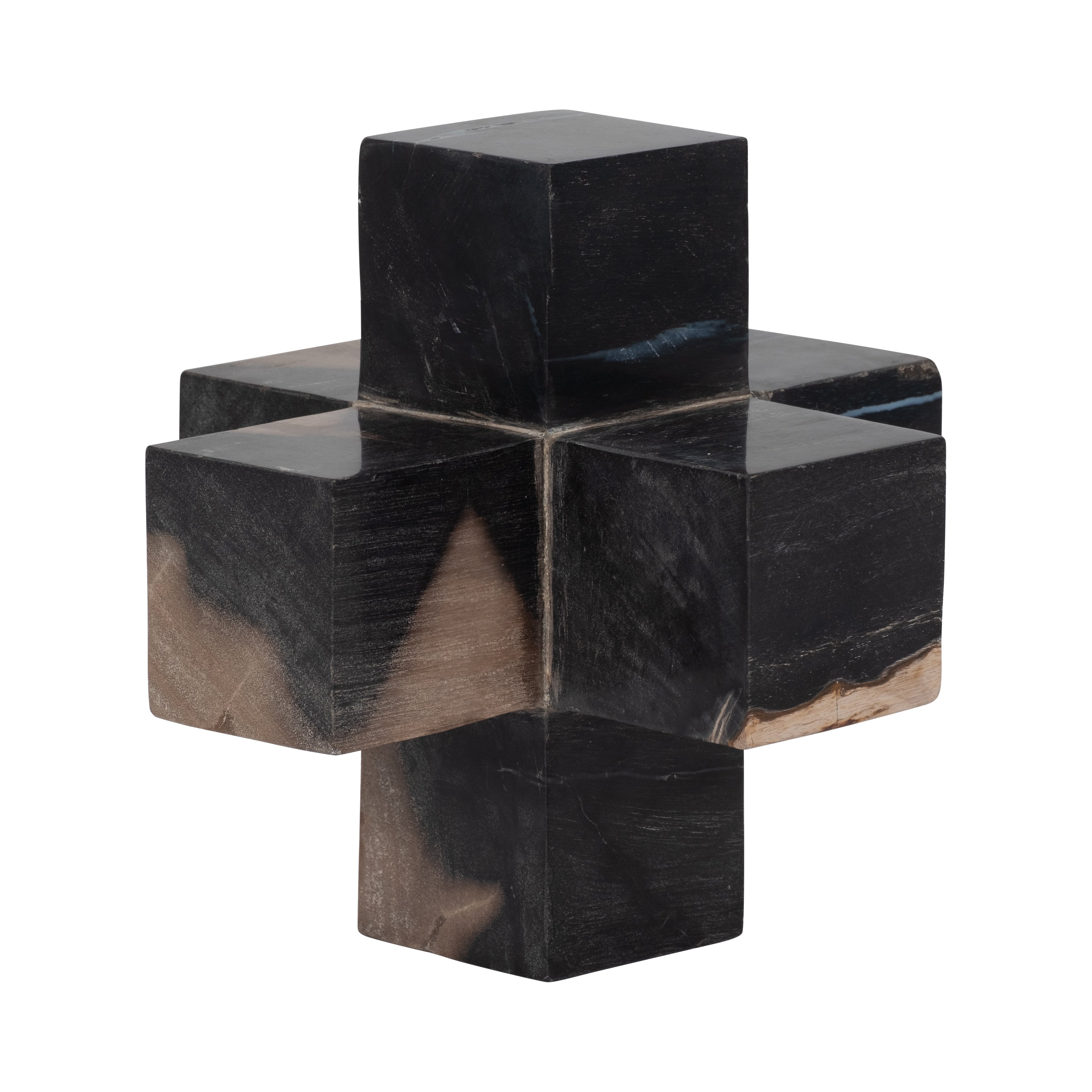 Petrified Wood, 7" Jack Deco, Multi - Decor Addict, LLC