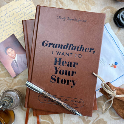 Grandfather, I Want to Hear Your Story; Heirloom Edition - Decor Addict, LLC