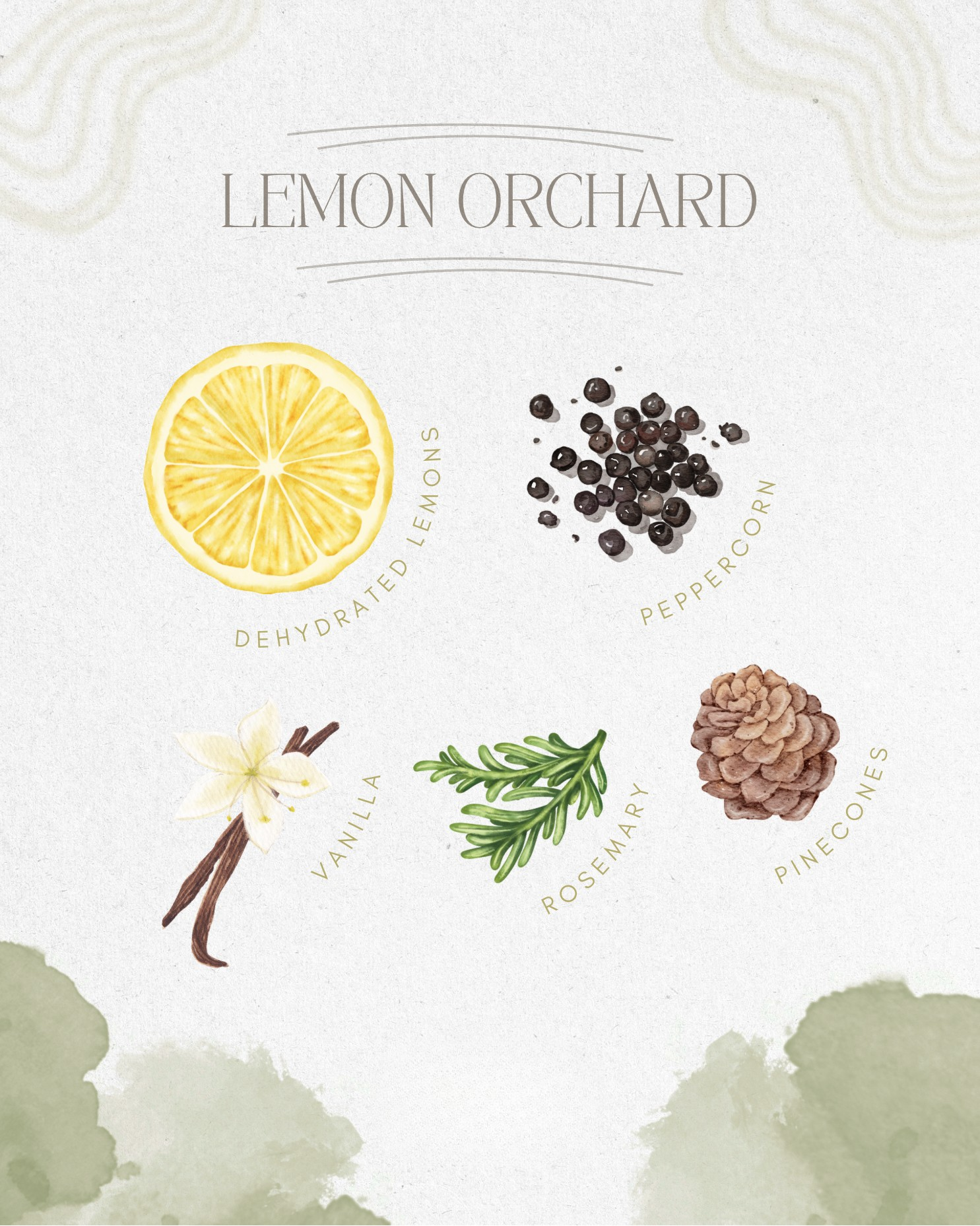 Lemon Orchard Simmer Pot | Lemon Rosemary Peppercorn - Decor Addict, LLC