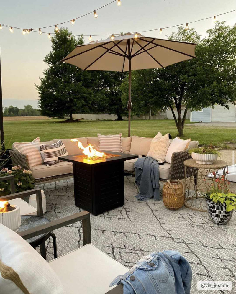 Marwood Outdoor Rug - Decor Addict, LLC