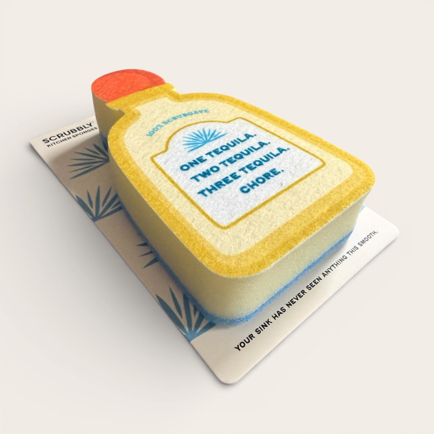 Tequila Scrubbly - Yellow: Yellow