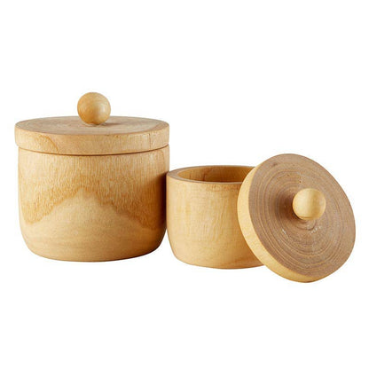 Wood Container - Set of 2 - Decor Addict, LLC