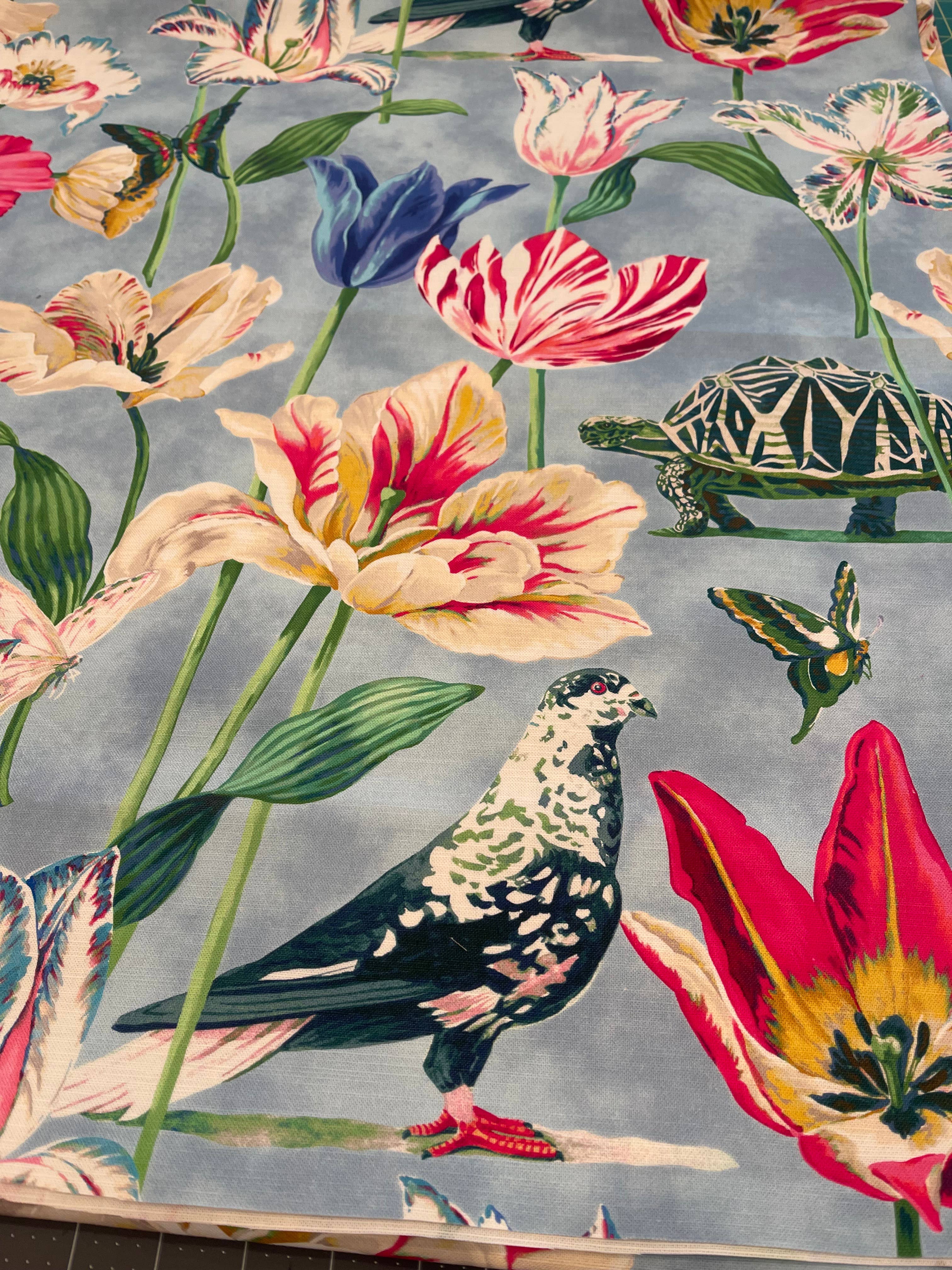 Millicent Floral Throw Pillow with Feather Insert      - Decor Addict, LLC