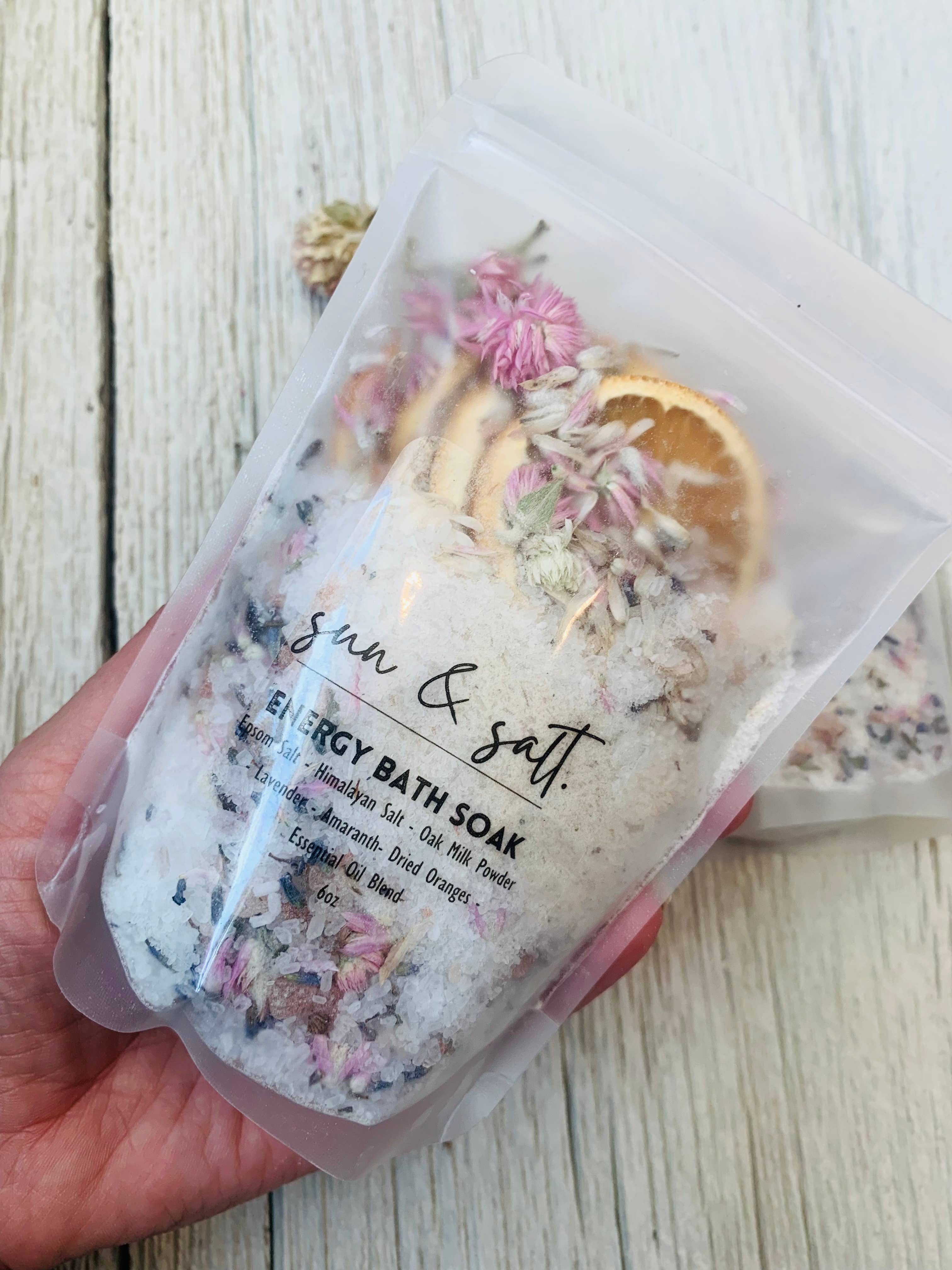 Energy Bath Soak - Bath Salts - Decor Addict, LLC