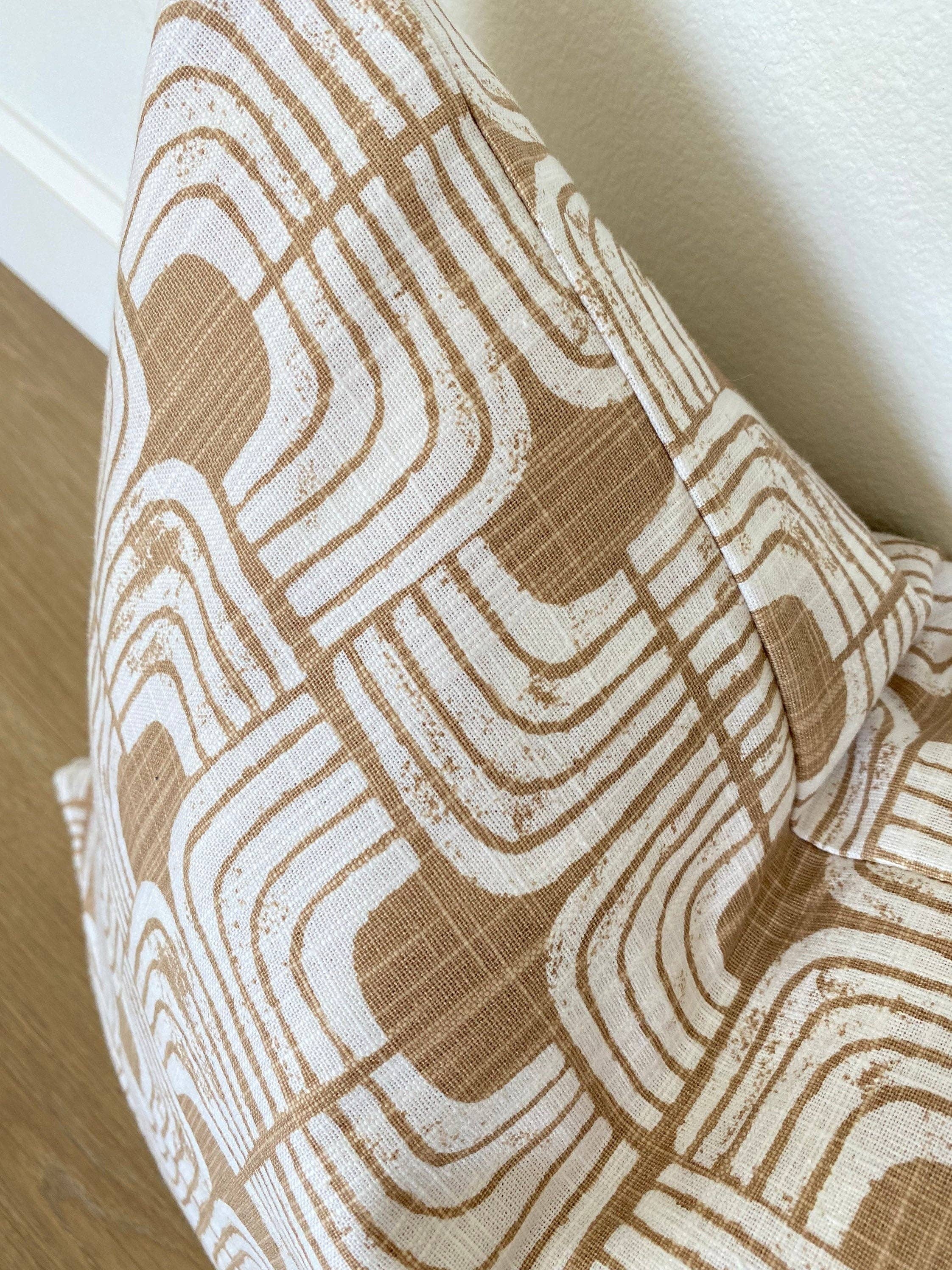 Arches Pillow Cover - Sand: 12x20 - Decor Addict, LLC