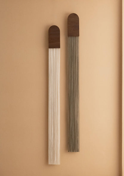 Macrame Fiber Wall Hanging for Elegant Home V80 : Terracotta / Jacobean - Decor Addict, LLC