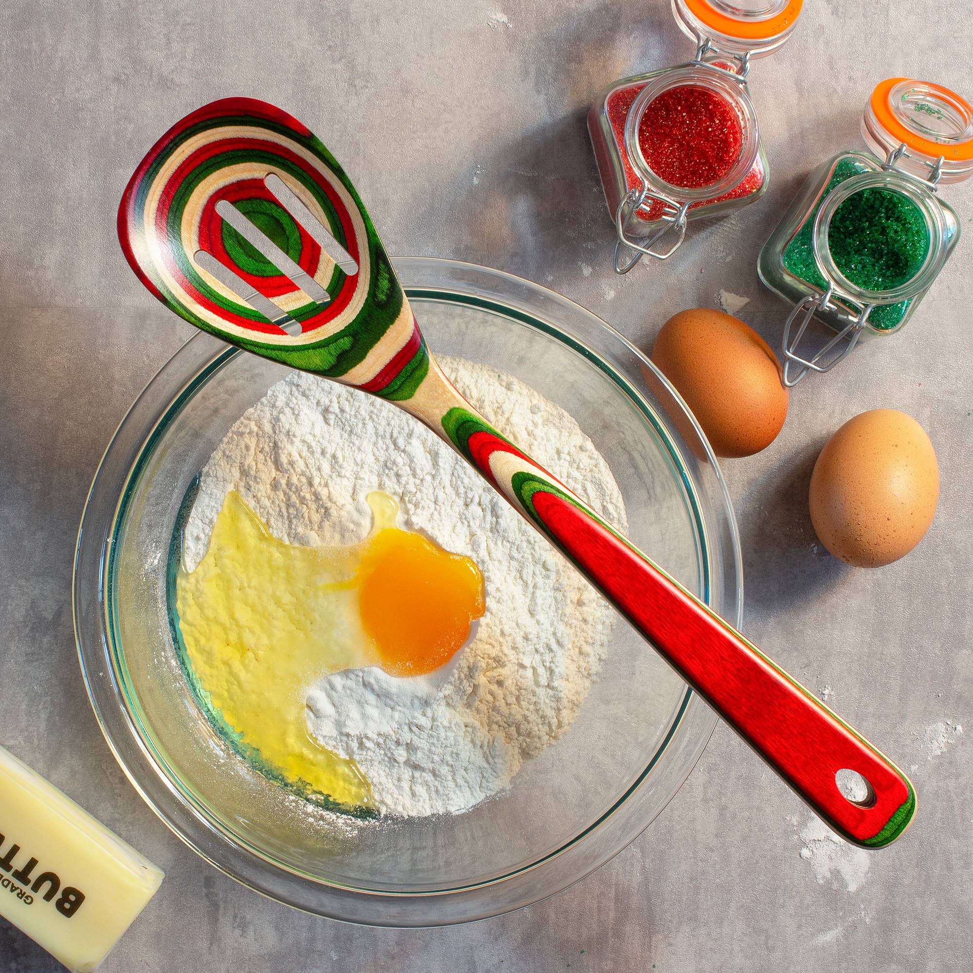 Baltique North Pole Collection Slotted Cooking Spoon - Thumbnail 5