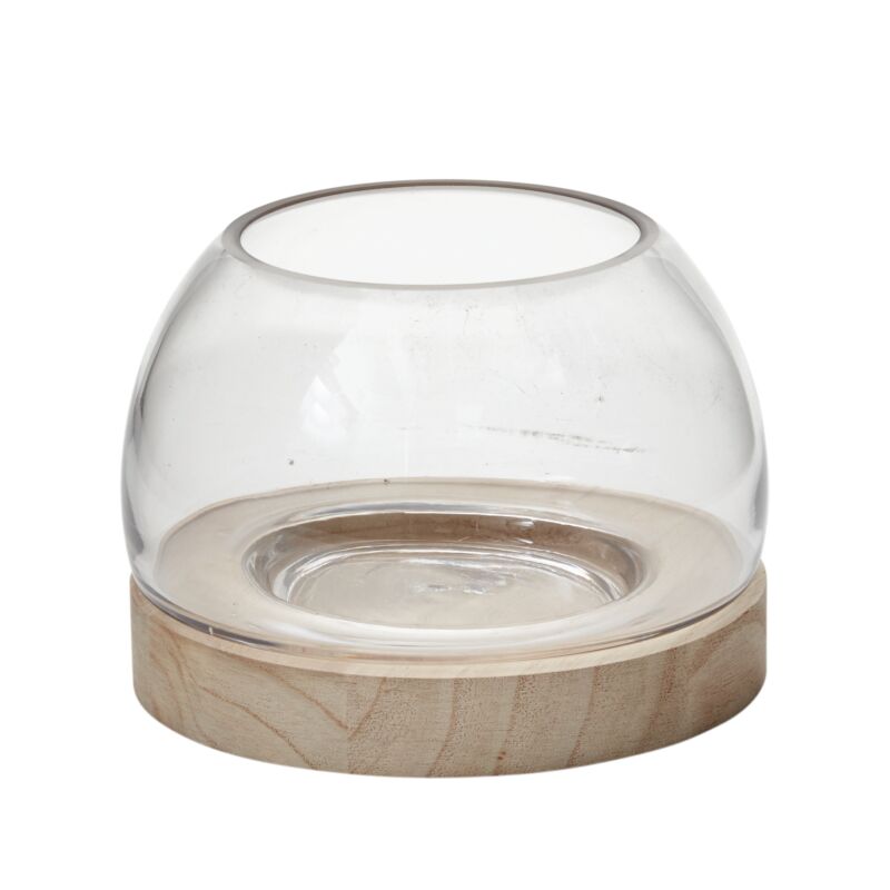 Jonah Handmade Terrarium — 9.75" x 7.25" - Decor Addict, LLC