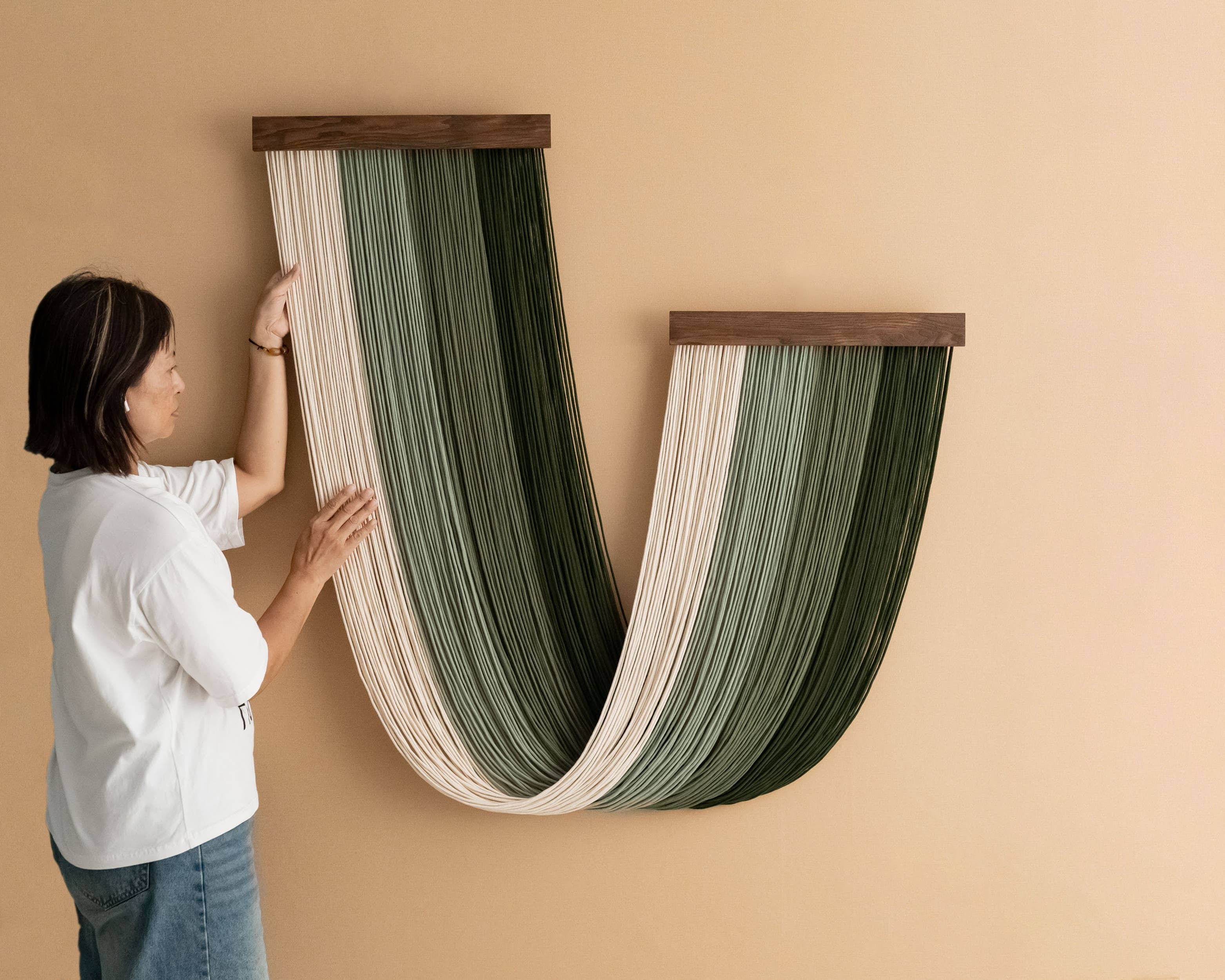 Yarn Wall Hanging Decor For Room W59: Size L / Style B1 - Decor Addict, LLC