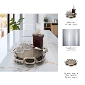 Palmas Silver Link Tray