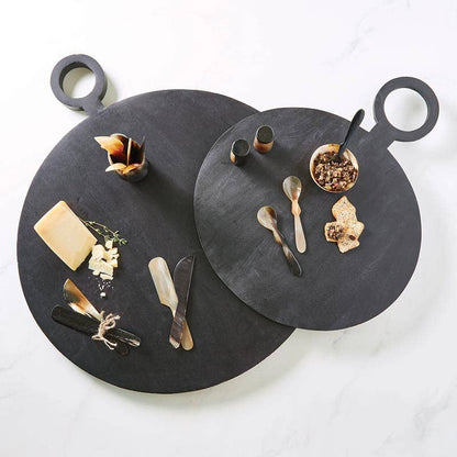 Black Mango Wood Board - Large - Decor Addict, LLC