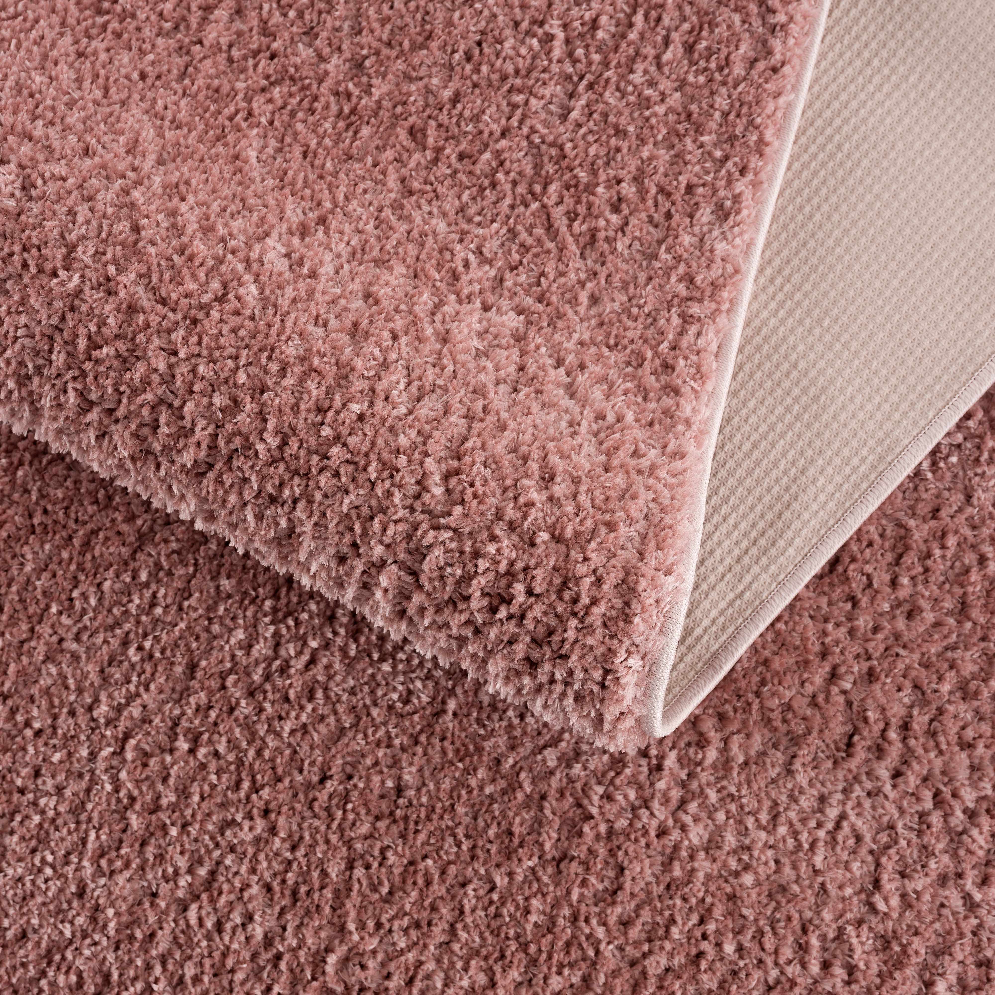 Judy Pink Washable Plush Rug - Decor Addict, LLC
