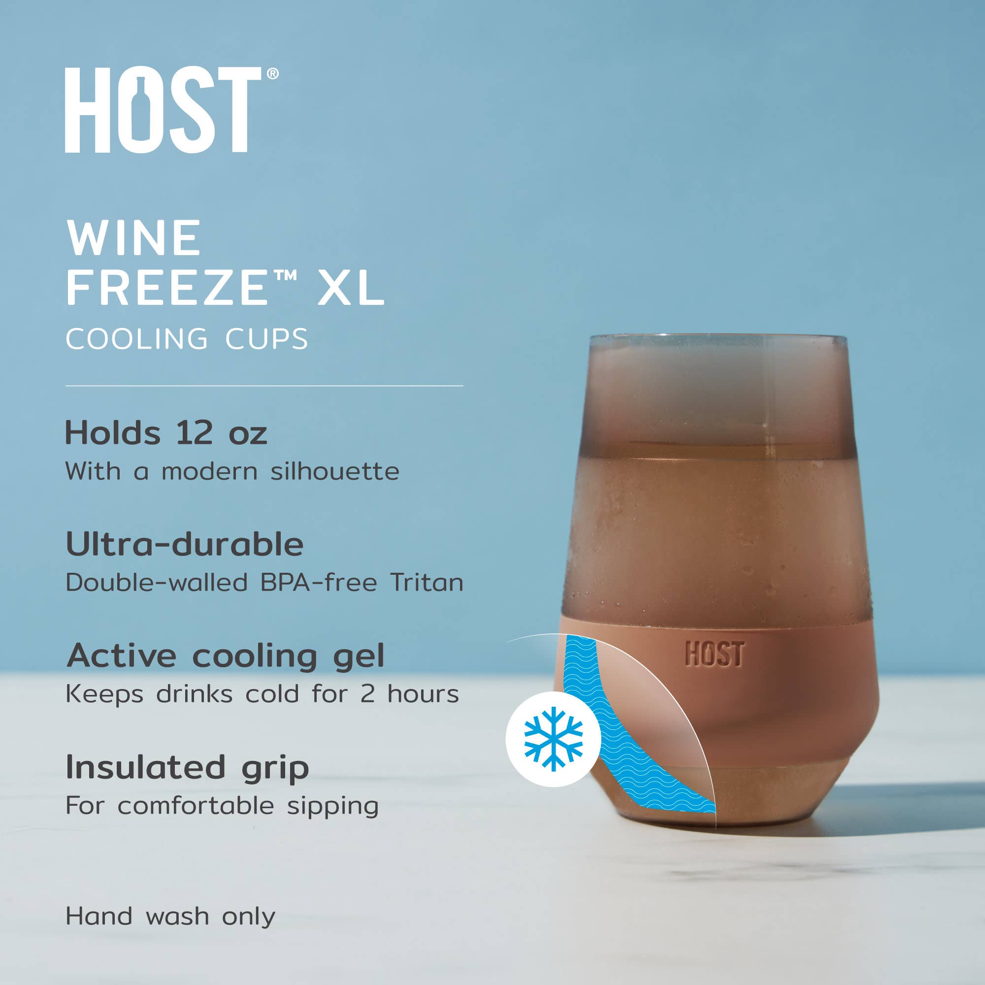 Wine FREEZE XL Cup - Decor Addict, LLC