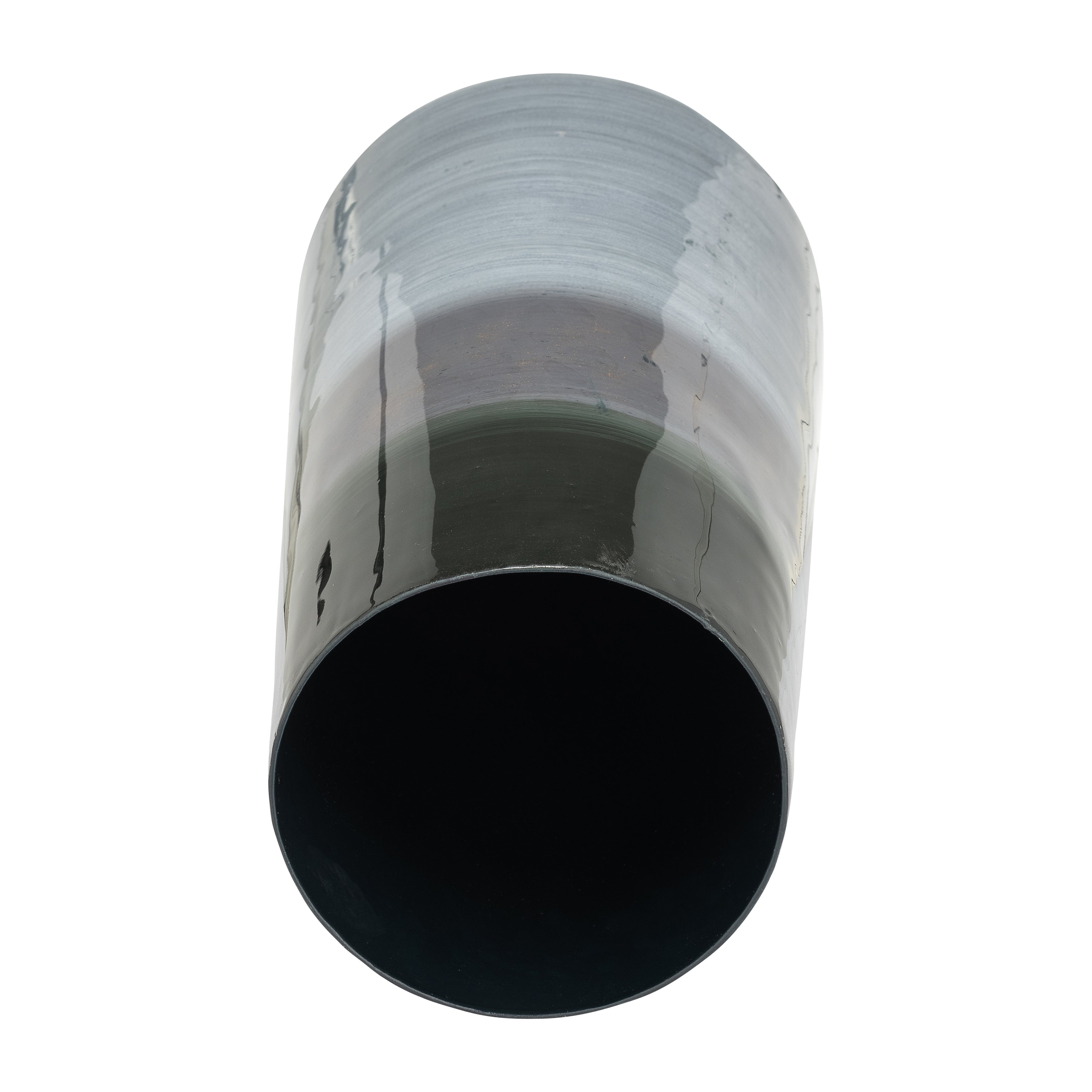 Metal 18"h Alabastron Vase, Multi - Decor Addict, LLC