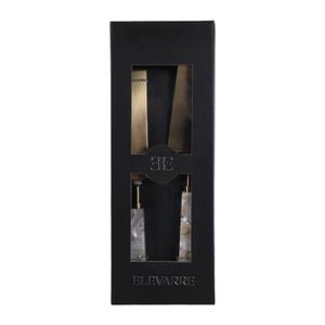 Sebring Mother of Pearl Cake Servers (Set of 2)