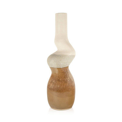 Montego Ceramic Floor Vase, Large - Decor Addict, LLC