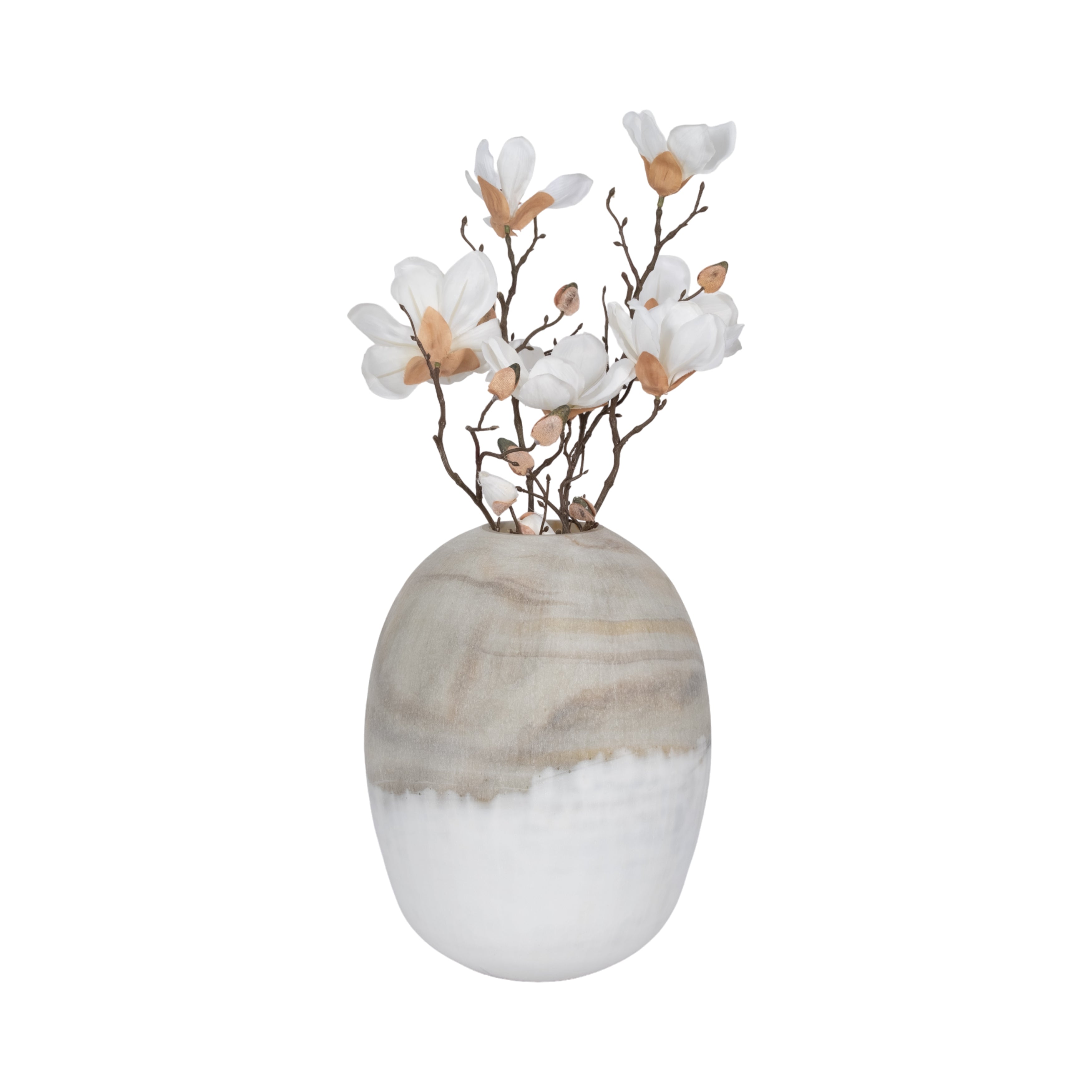 Chathamside Gray Glass Vase view 3
