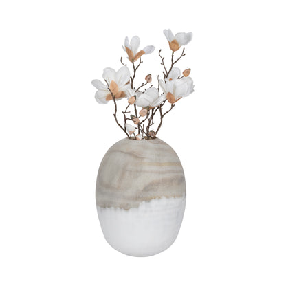 Chathamside Gray Glass Vase view 3