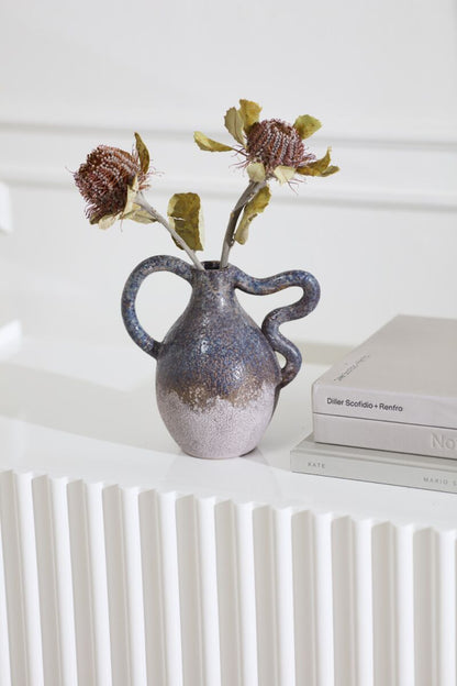 Meander Vase - Small (7.25"x4.75"x7.25")