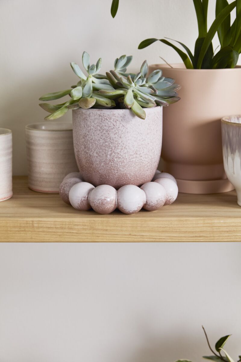 Pearl Pot with Saucer