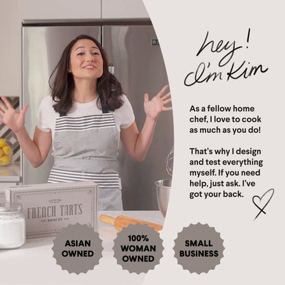 French Tart Baking Kit | Cake Decorating Tools | Unique Gift - Decor Addict, LLC