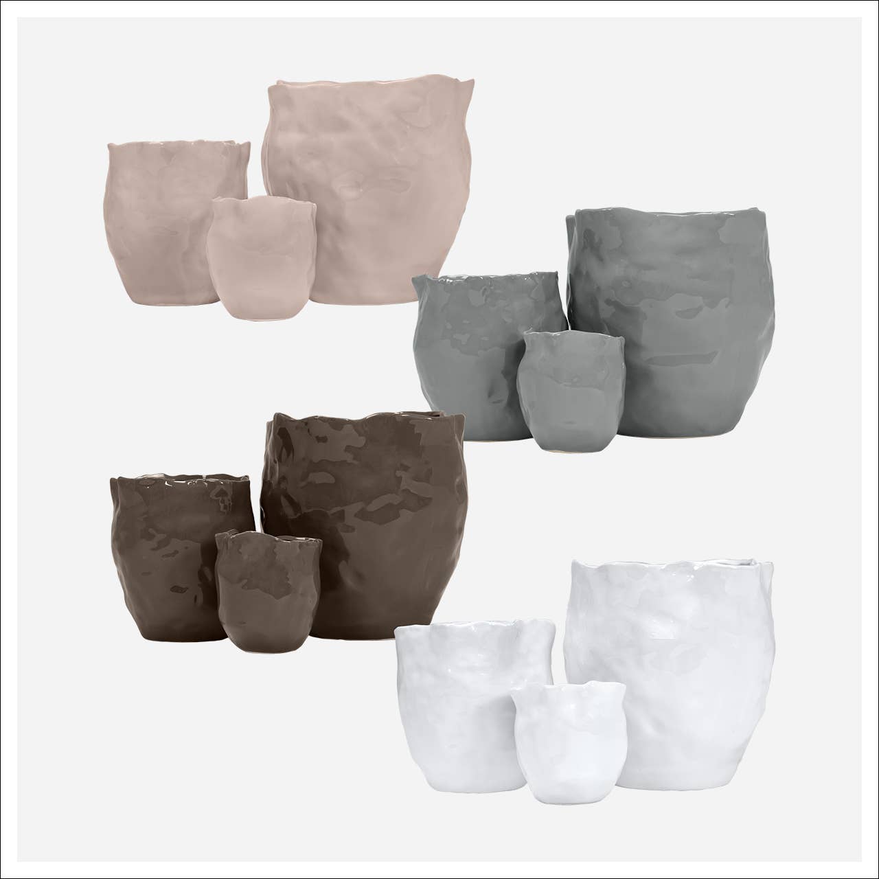 Kasper Vases -Ea Set - Decor Addict, LLC