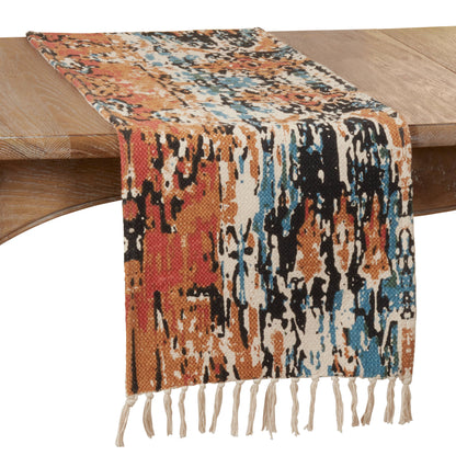 Distressed Rug Runner: Rust / 16"x72" - Decor Addict, LLC