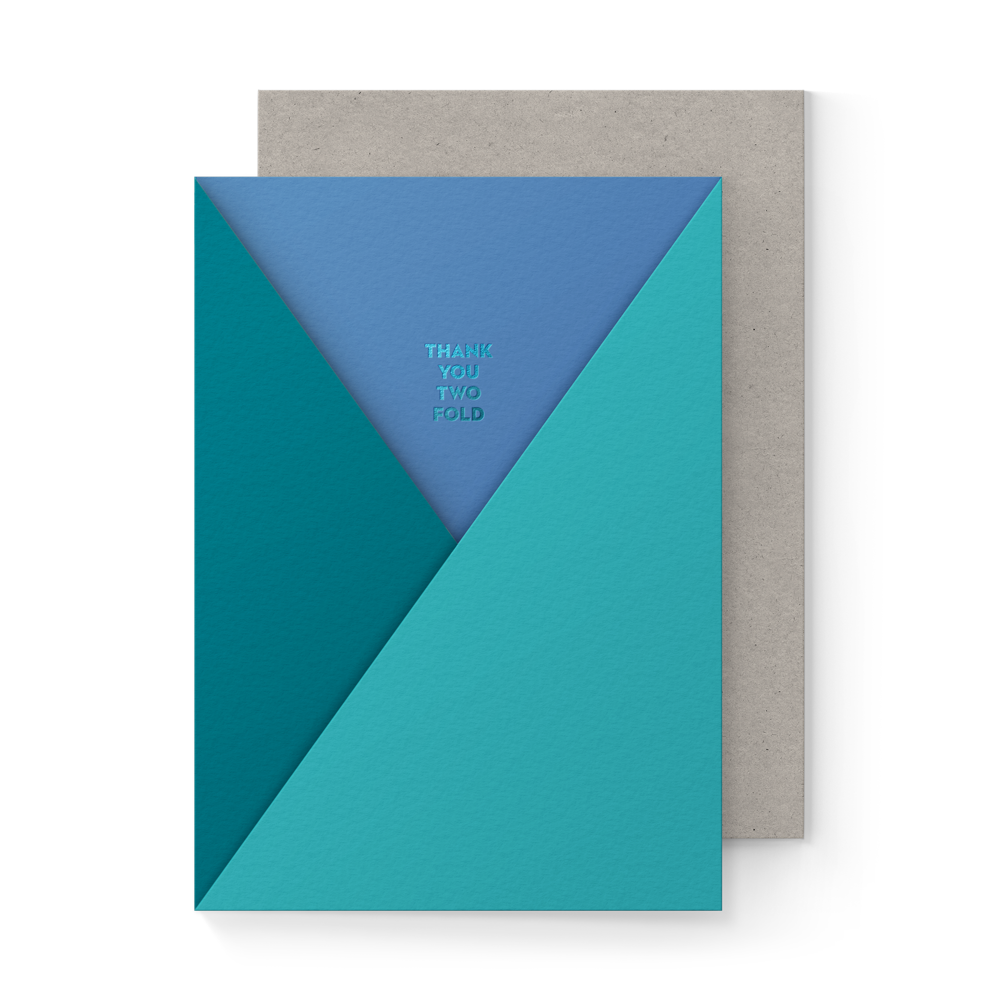 Thank You Twofold A6 Pocket Card - Decor Addict, LLC