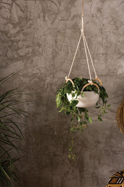 Sym Hanging Bowl — 13.5" x 10.5" - Decor Addict, LLC