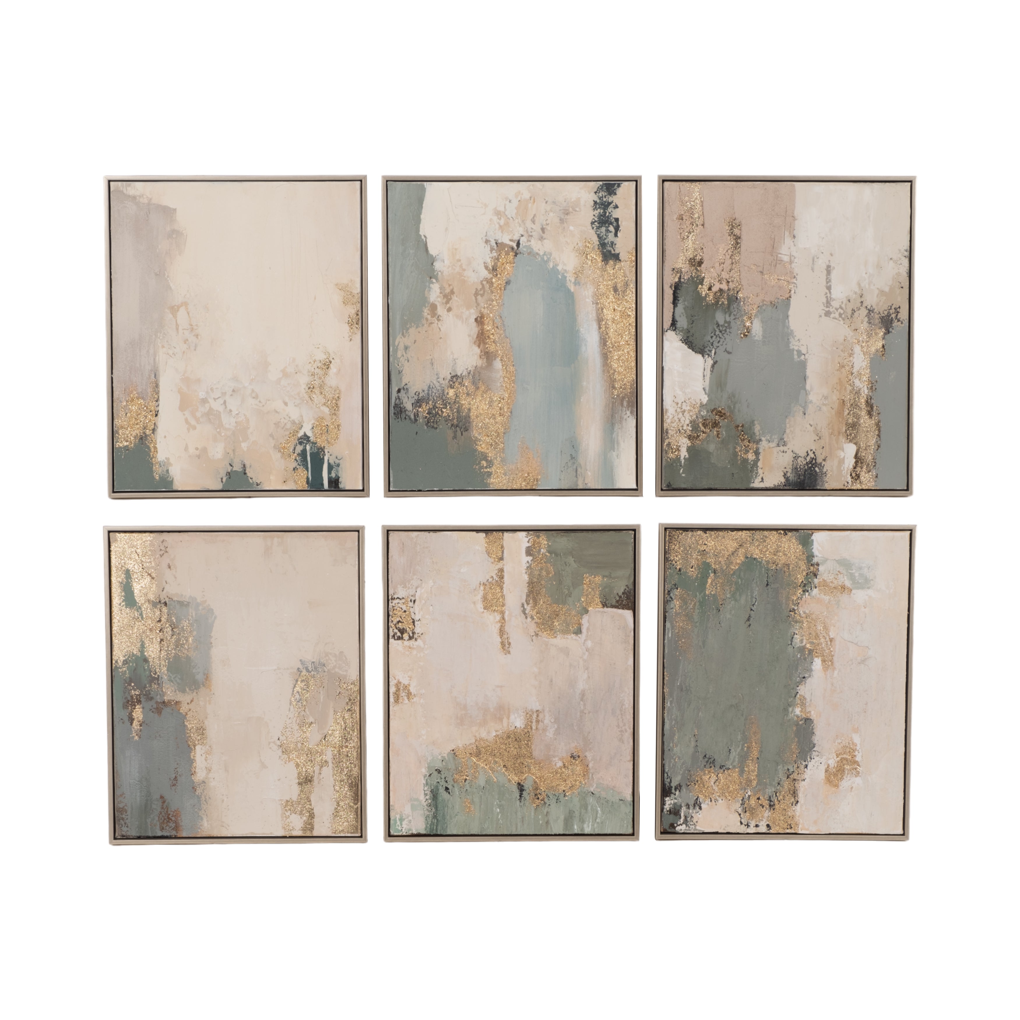 Bradenhaven Tan Wall Art, Set of 6