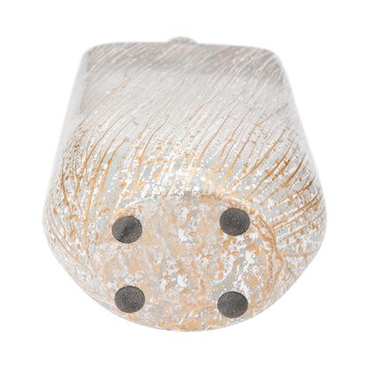 Glass,16",striped Stained Vase,multi - Decor Addict, LLC