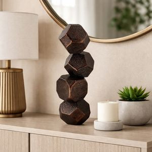 22" Lyon Bronze Sphere Statuary