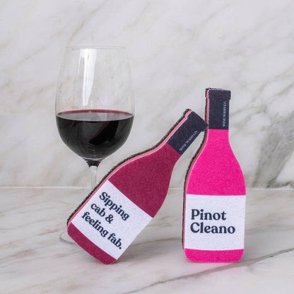 Scrubbly™ Sponge - Pink Pinot - Decor Addict, LLC