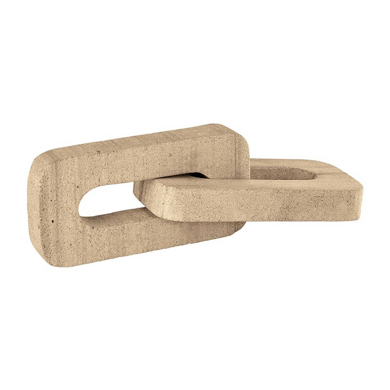 Chain Stone Accent: Palimanan Stone / 10.5"L x 3.25"W x 3.5"H - Decor Addict, LLC