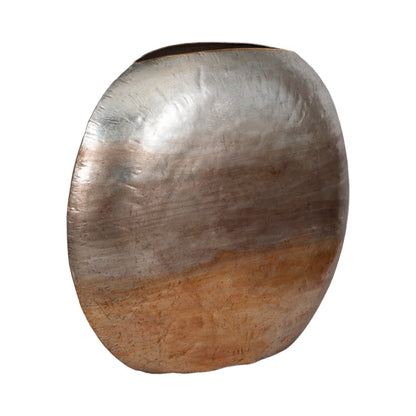 47" Oversized Round Metallic Ombre Vase, Multi - Decor Addict, LLC