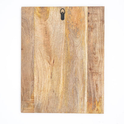 Wood Wall Art|Natural Finish, Abstract Pattern 16x20" - Decor Addict, LLC