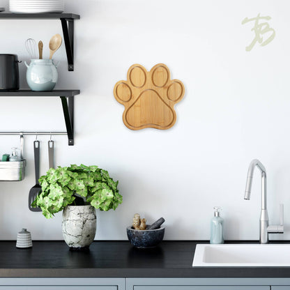 Paw Shaped Cutting Board & Charcuterie Serving Tray - Decor Addict, LLC