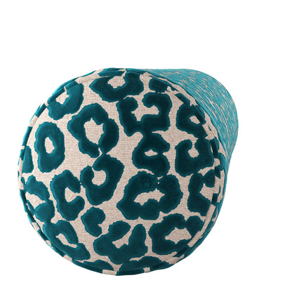 Elvira Bolster Pillow: Teal / 8" x 24" - Decor Addict, LLC