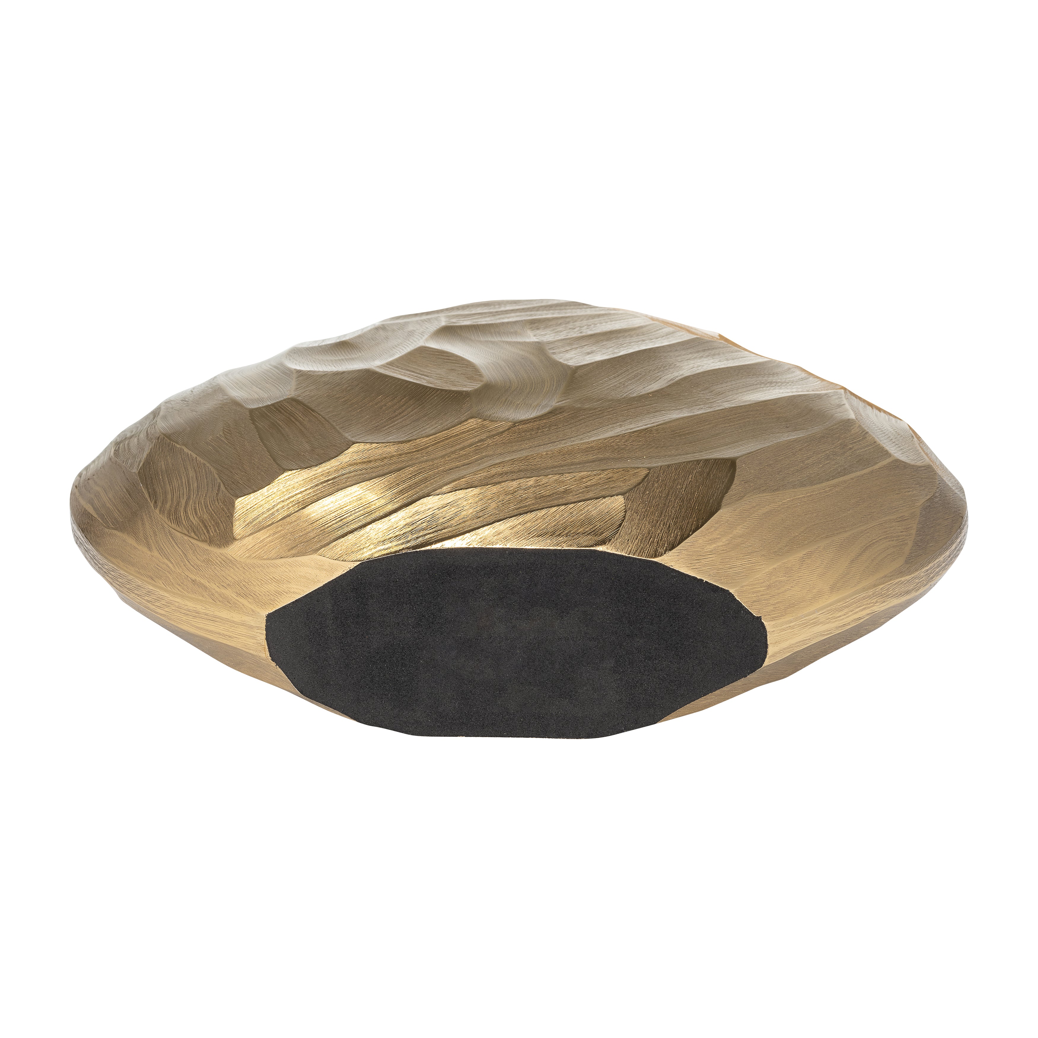 Aluminum 10"h, Hammered Vase, Champagne - Decor Addict, LLC