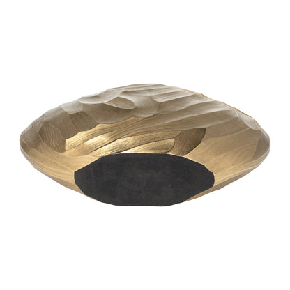 Aluminum 10"h, Hammered Vase, Champagne - Decor Addict, LLC