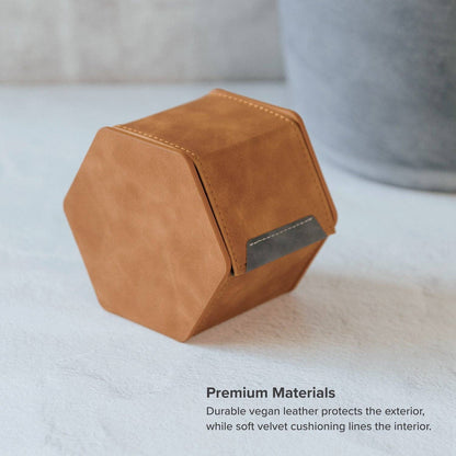 1-Slot Travel Watch Roll - Brown - Decor Addict, LLC