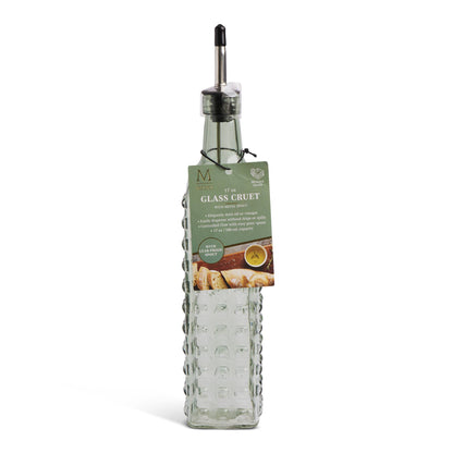 500ml Dotted Glass Cruet - Matcha - Decor Addict, LLC