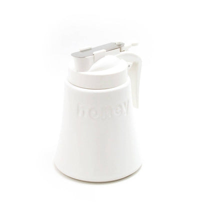 Zero Japan Ceramic Honey Dispenser (11.5 Oz) - White - Decor Addict, LLC