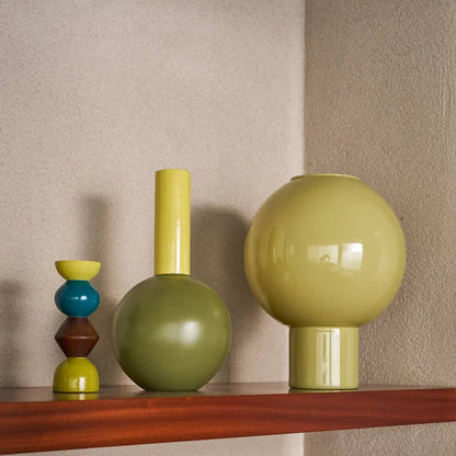Candle holder Signe: Multi Co / Mango wood / 6.5 * 6.5 * 19 CM - Decor Addict, LLC