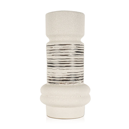 Linden Ceramic Table Vase, Large - Decor Addict, LLC