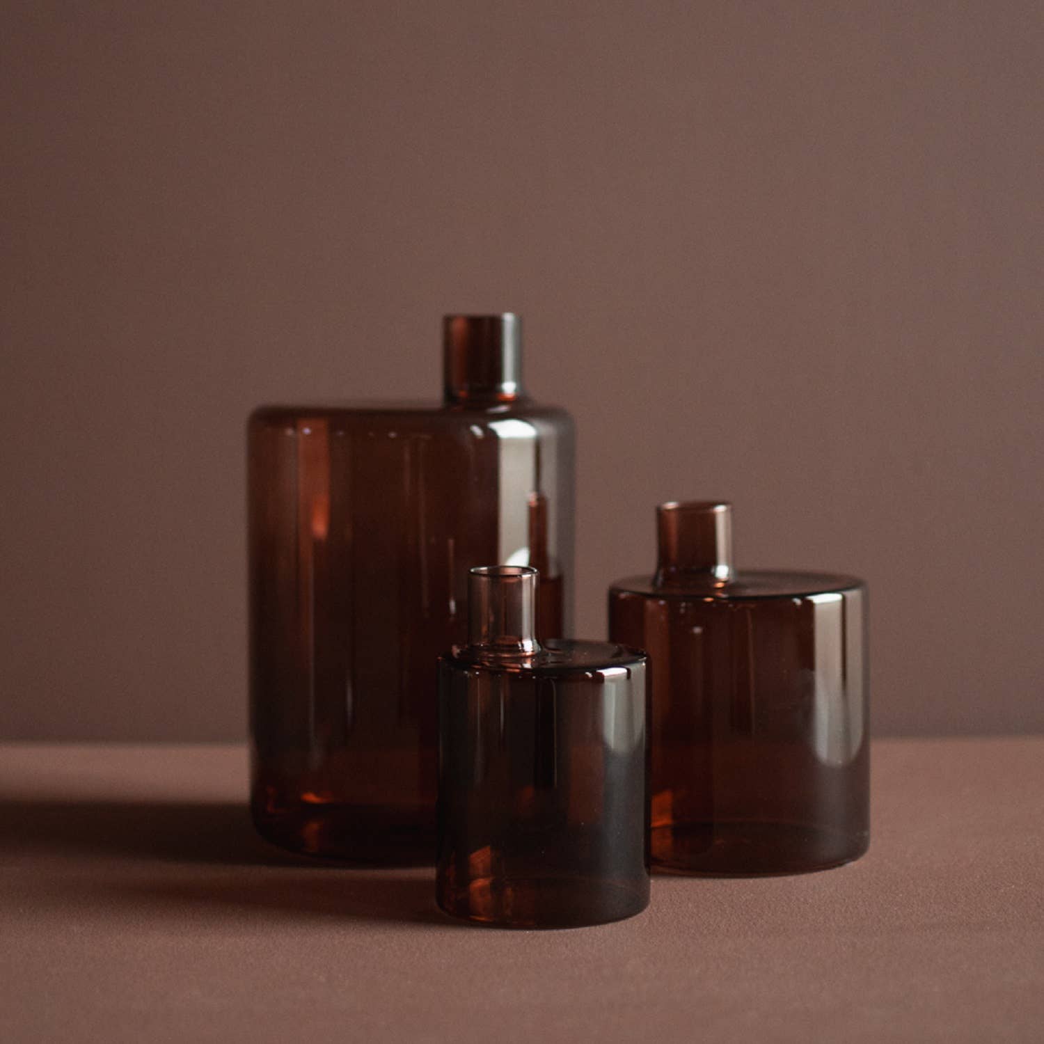 Pipe Dark Red Large: Red / GLASS - Decor Addict, LLC