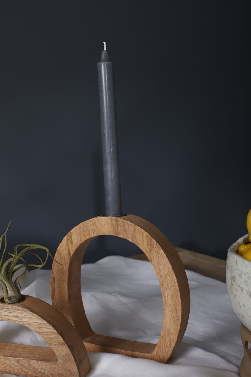 Celia Candleholder — 8" x 1.5" x 8" - Decor Addict, LLC