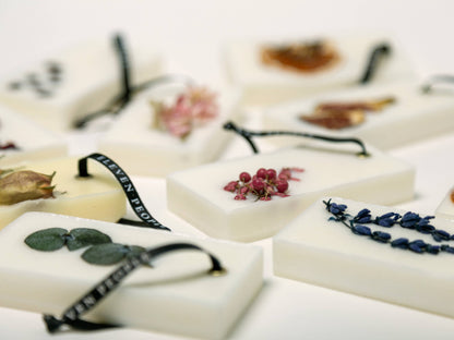 08 Sea Salt, Jasmine and Cedarwood Closet Wax Bar Freshener: Large - Decor Addict, LLC