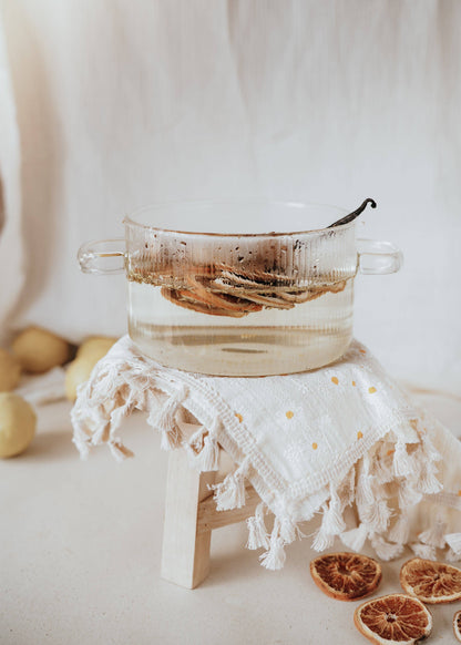 Mood Boost Simmer Pot | Lemon Orange Rosemary Vanilla - Decor Addict, LLC