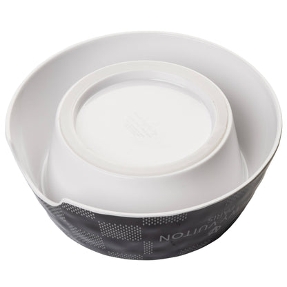 Black Checker Chewy Vuiton Bowl - Decor Addict, LLC